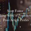 Trader analyzing price action charts for profitable strategies.