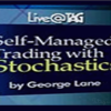 Trader analyzing stochastics for self-managed trading with guidance from George Lane