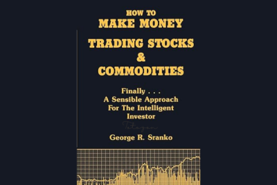 Trader analyzing stocks and commodities with guidance from George R. Sranko