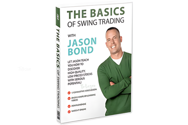 Trader learning the basics of swing trading with Jason Bond's strategies on a computer screen (2)