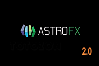 Trader using Astro FX 2.0 platform on a computer to analyze forex market trends.