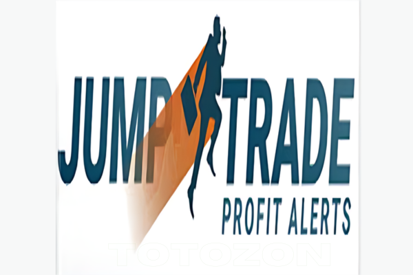 Trader using Wealthpress Jump Trade Package course materials on a computer