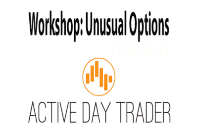 Traders engaged in a workshop learning about unusual options trading