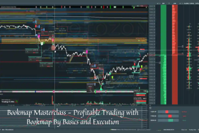 Visualization of market data with Bookmap, showcasing order flow and liquidity