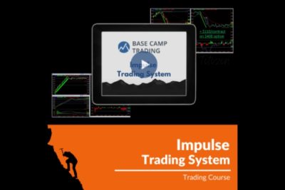 raders analyzing charts using the Impulse Trading System by Base Camp Trading.