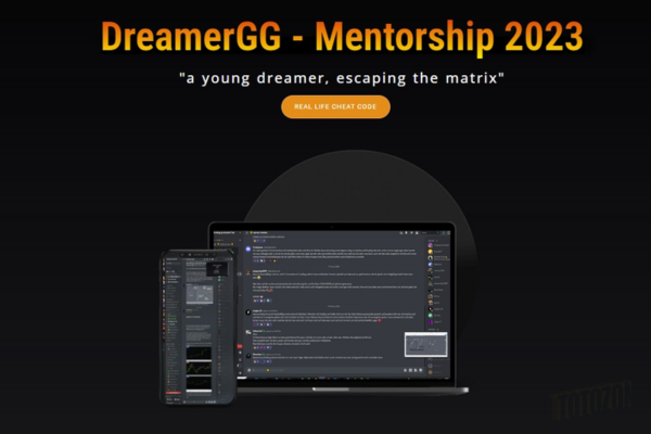 A mentor guiding a gamer through strategic gameplay on a computer, representing the DreamerGG Mentorship program