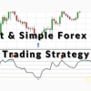 A trader analyzing Forex charts on a computer screen, demonstrating a simple Forex day trading strategy.