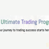 A trader analyzing financial charts and data, representing the in-depth analysis and learning provided by Tradeciety's Ultimate Trading Program