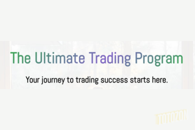 A trader analyzing financial charts and data, representing the in-depth analysis and learning provided by Tradeciety's Ultimate Trading Program