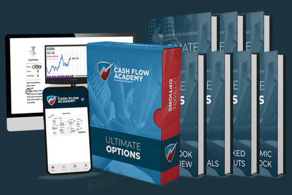 A trader analyzing options trades on a computer screen, symbolizing the comprehensive and practical approach of the Ultimate Options Trading Course