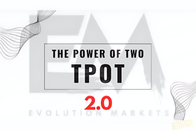 An illustration of TPOT 2.0 by Evolution Markets FX, highlighting its key features and benefits in Forex trading