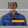 Matt Dodge’s stock investing course dashboard showcasing various learning modules.