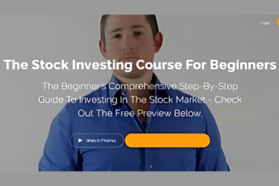 Matt Dodge’s stock investing course dashboard showcasing various learning modules.